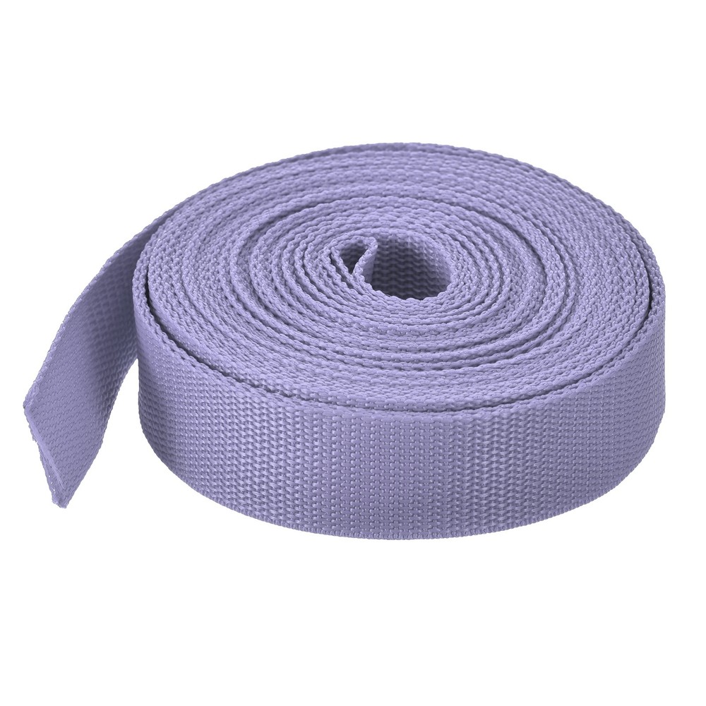 Lightweight Polypropylene Webbing Strap 3.8cm 10 Yard Purple
