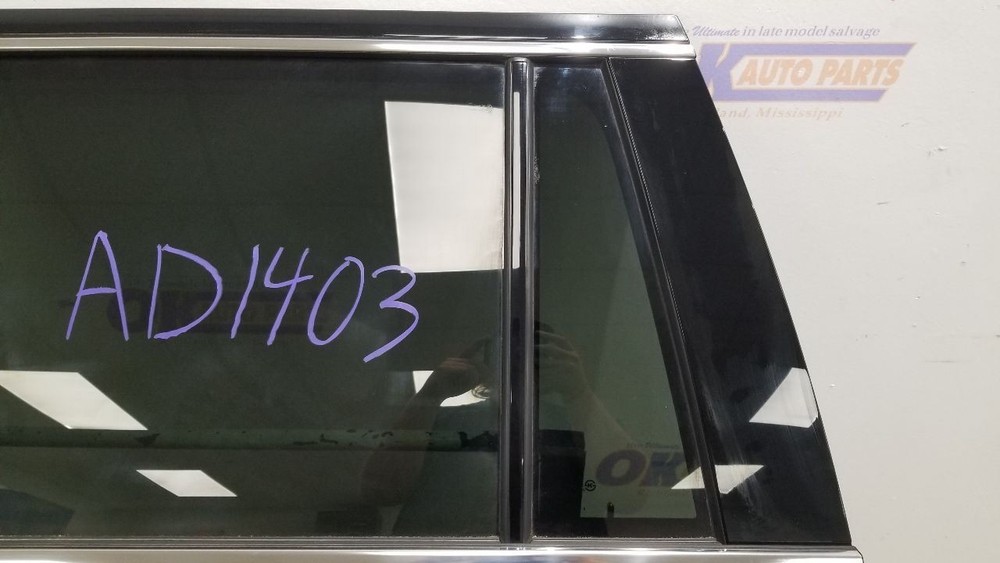 16 CADILLAC ESCALADE DOOR ASSEMBLY REAR LEFT DRIVER BLACK