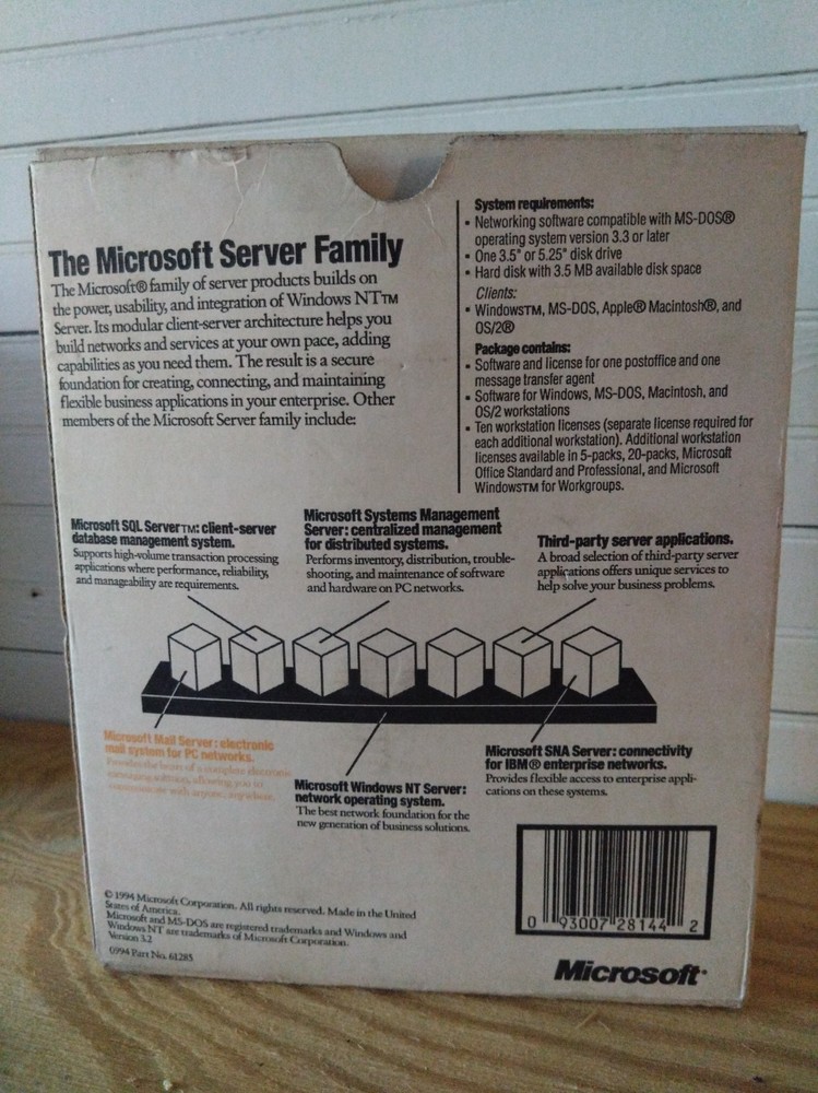 Microsoft Mail Server