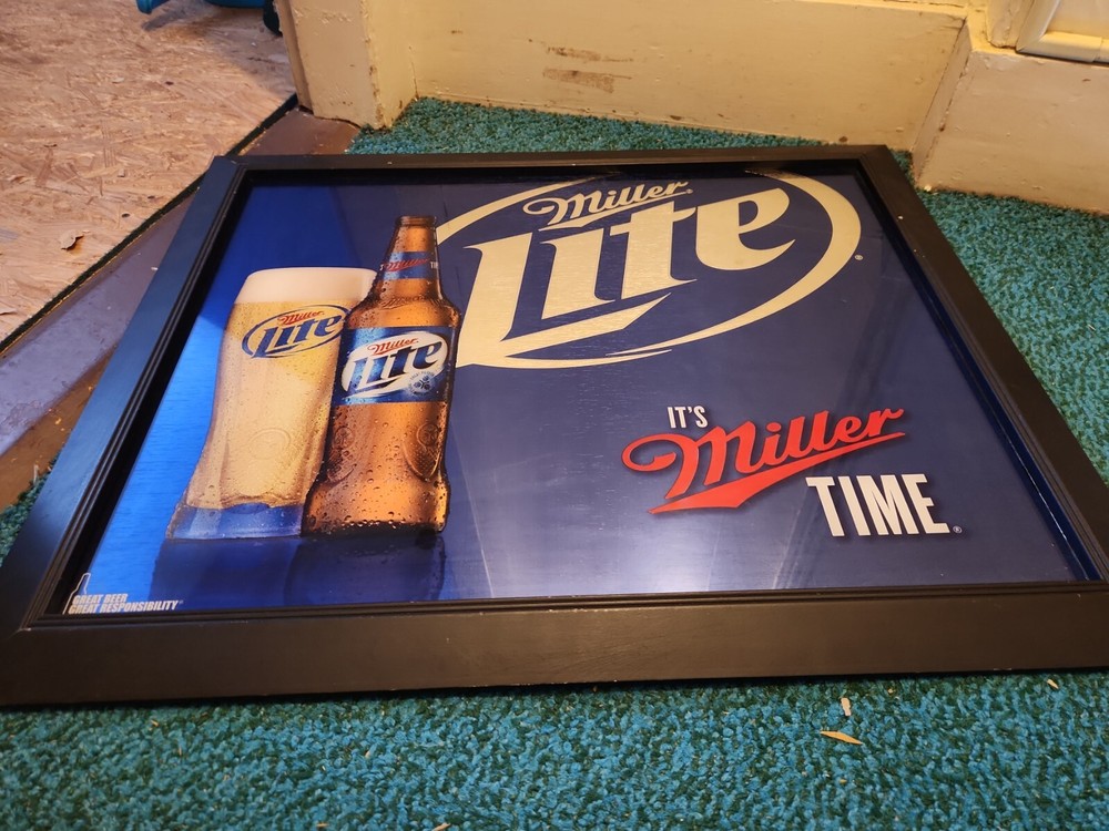 2013 Miller Lite Mirror- 26"H x 32"W