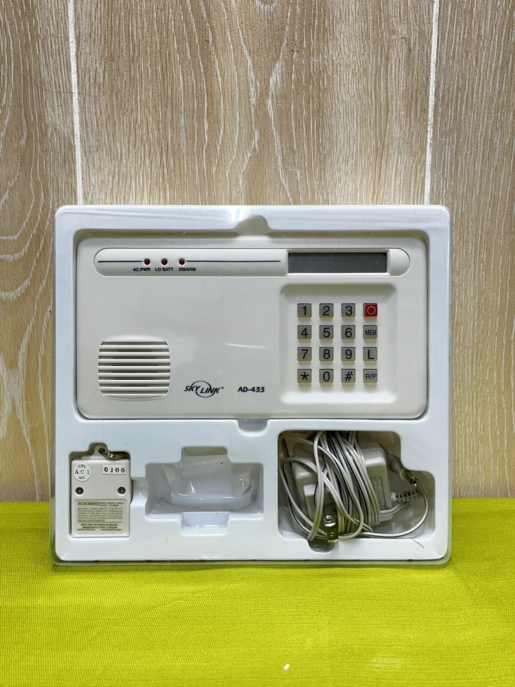 SKY-LINK DIAL-ALERT AD-433 EMERGENCY DIALER VOICE PHONE DIALER PROGRAMMABLE