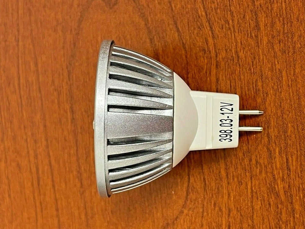 3 PACK - LED MR16 LAMPS, 12 VOLT, 3 WATT, WARM WHITE, REPLACE A 30W HALOGEN