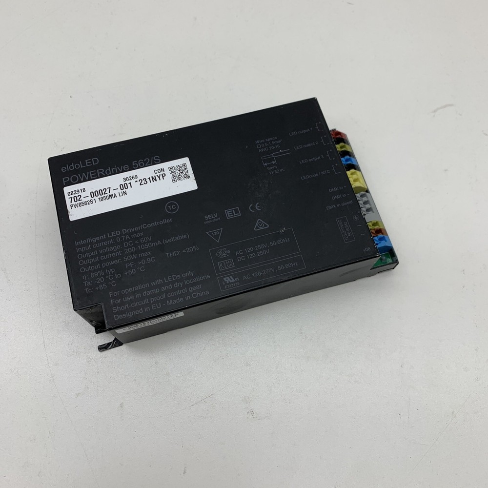 eldoLED Powerdrive 562/S Intelligent LED Driver/Controller 1050mA 60VDC 50W