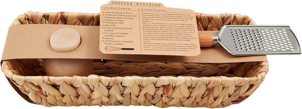 Cheddar Biscuit Set; 5" X 14"
