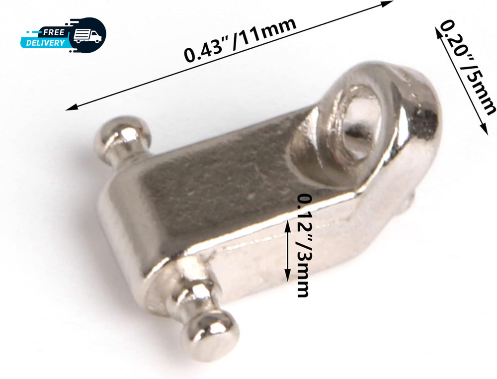 20Pcs Sturdy Electric Guitar Roller String Retainer Trees Standard Roller String
