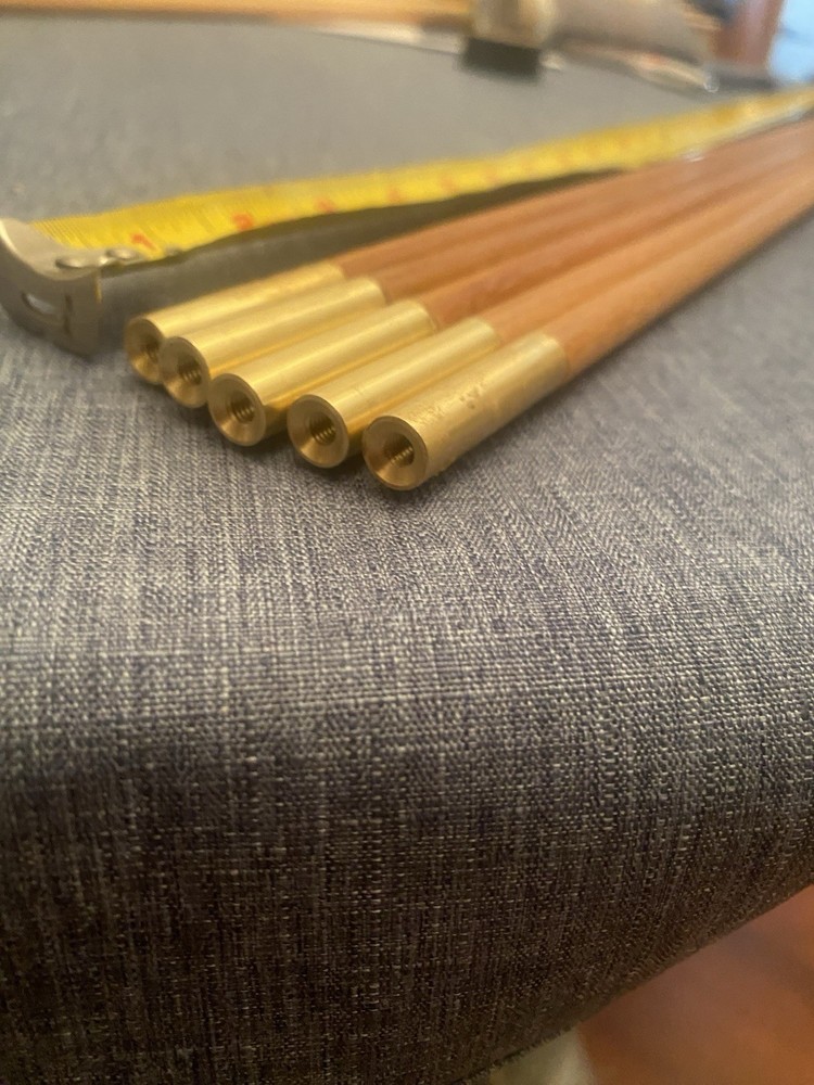 Muzzleloader Ramrod For 28” Barrel. 27 7/8”Lx 3/8”D ( Hickory)