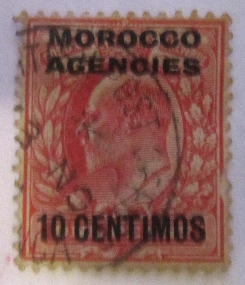 King George V 1d Red