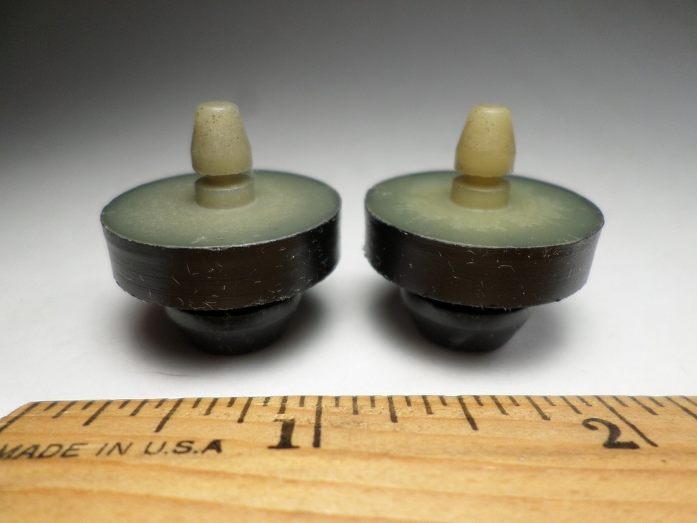 IBM Selectric II Model 8x Typewriter RUBBER FEET 2pc cone shaped part