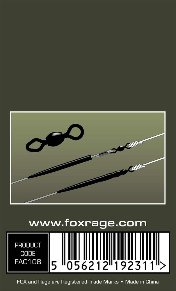 FOX RAGE PREDATOR DIAMOND SWIVELS