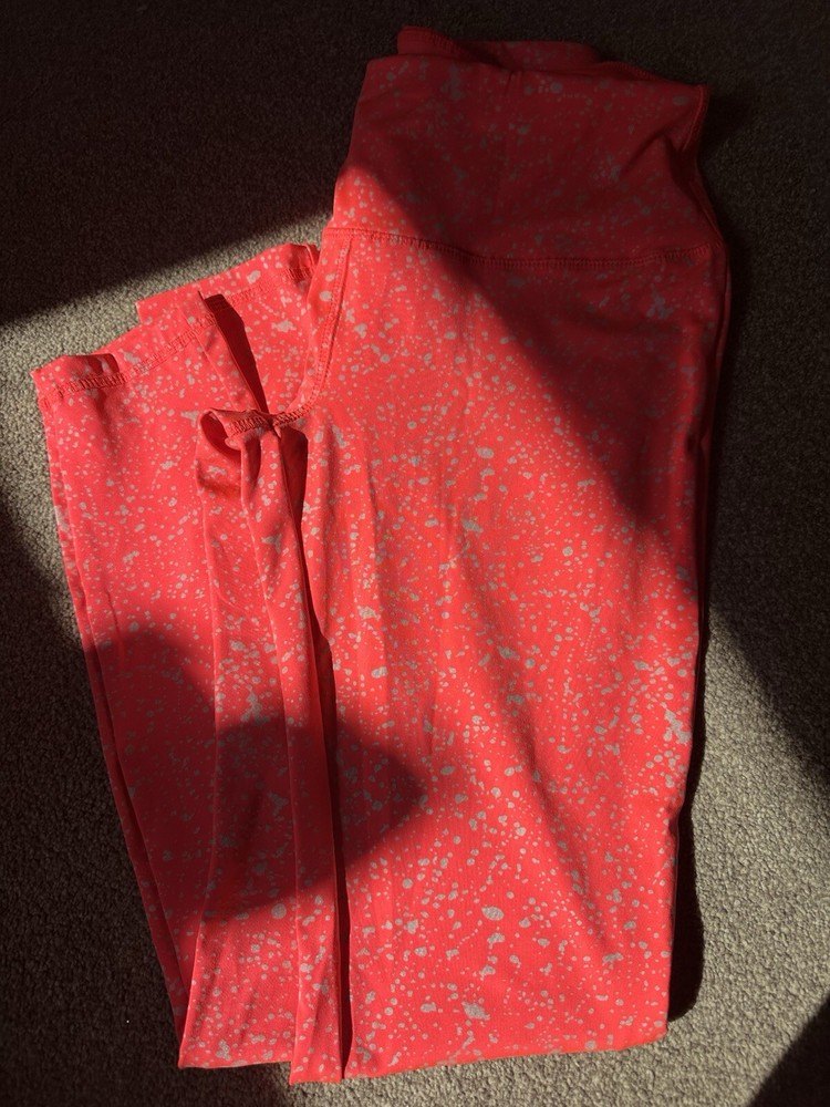 Crivit Orange Leggings 8-10