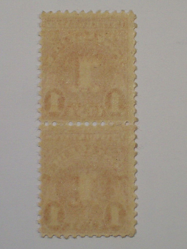 1931 US Postage Due Stamp Pair, Scott #J80 MNH