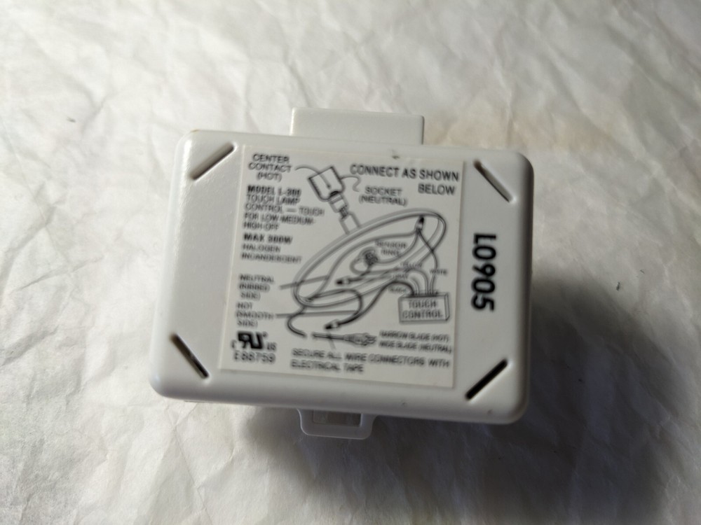 Touch & Glow Model L-300 Replacement Lamp Touch Dimmer