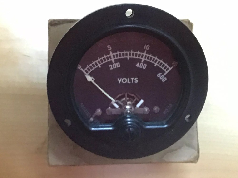 Vintage WWll Simpson W.S No. 19 Voltmeter