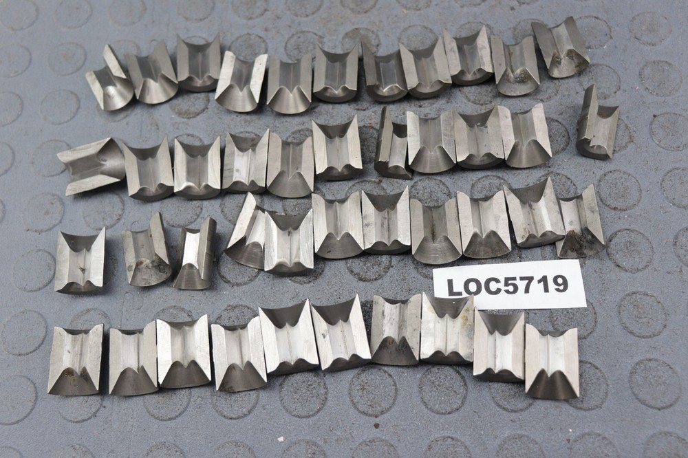 HARDINGE ( 3/8'' SQUARE ) B6 COLLET PADS READ DESCRIPTION ! LOC5719