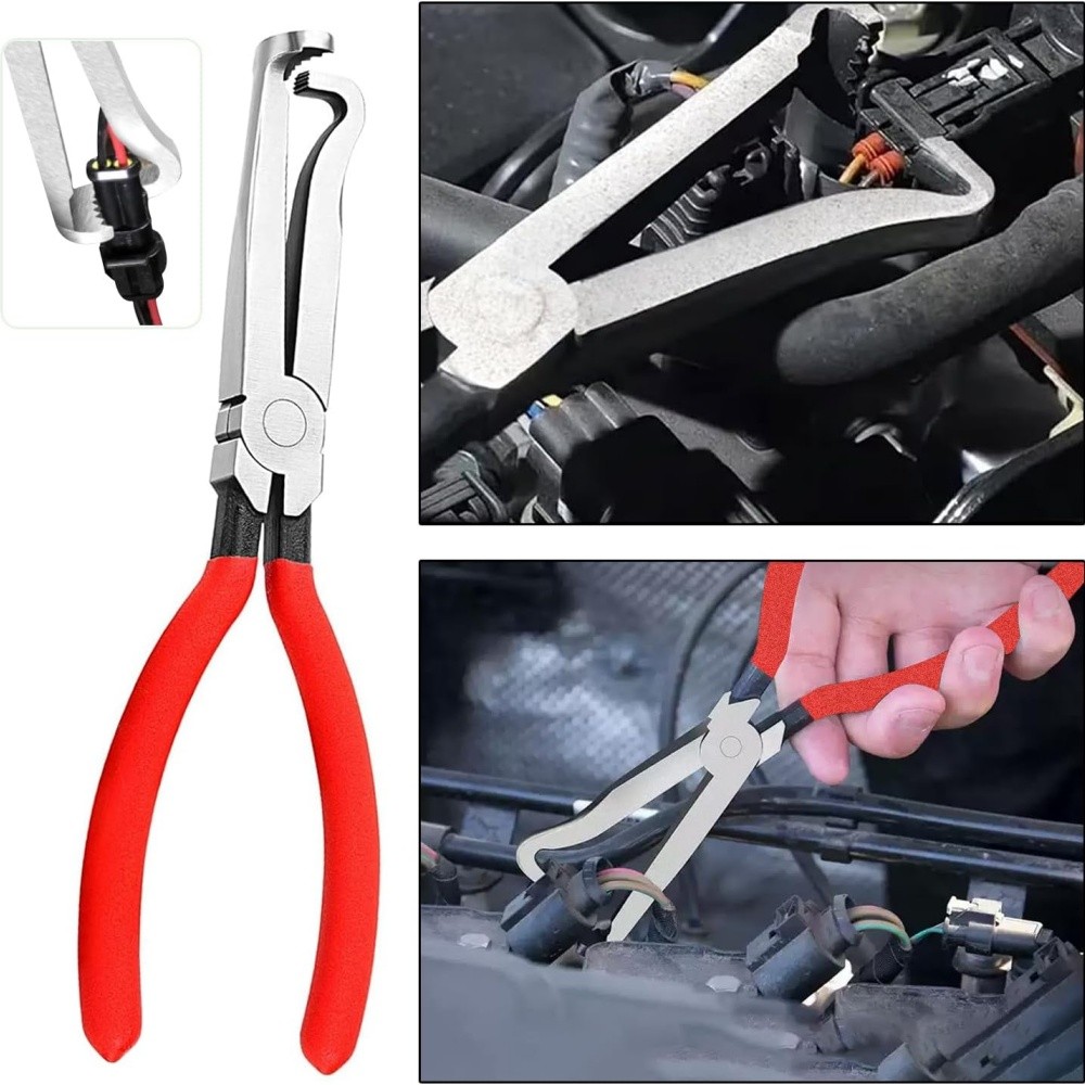 4PCS Electrical Disconnect Pliers 60° Automotive Electrical Connector Separator