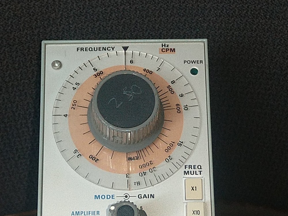 TEKTRONIX AF501 BANDPASS FILTER AMPLIFIER PLUG IN TESTED WORKING
