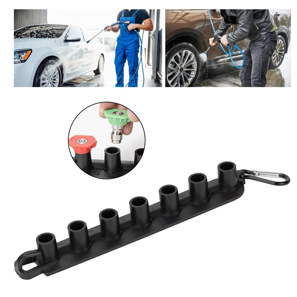 Pressure Washer Nozzle Tip Holder Easy Installation Portable Storage Rack