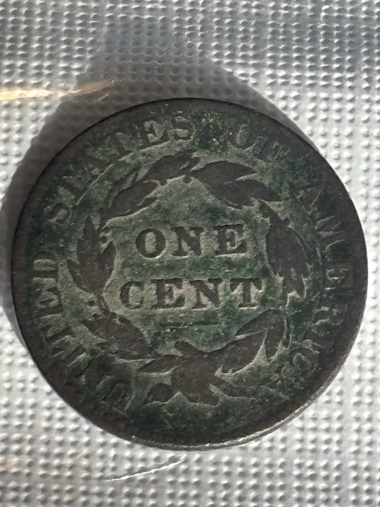 1822 Large Cent, Coronet Head Very Good