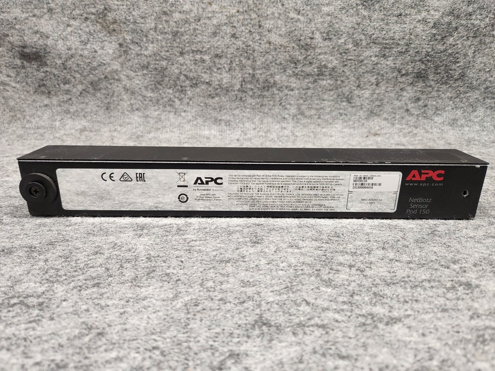 APC NetBotz Sensor Pod 150 6-Port Rackmount Security Access Control System