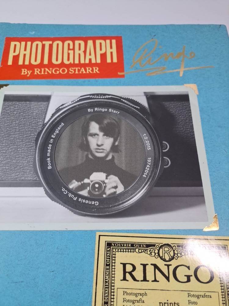 Genesis Publications PHOTOGRAPH By Ringo Starr Book