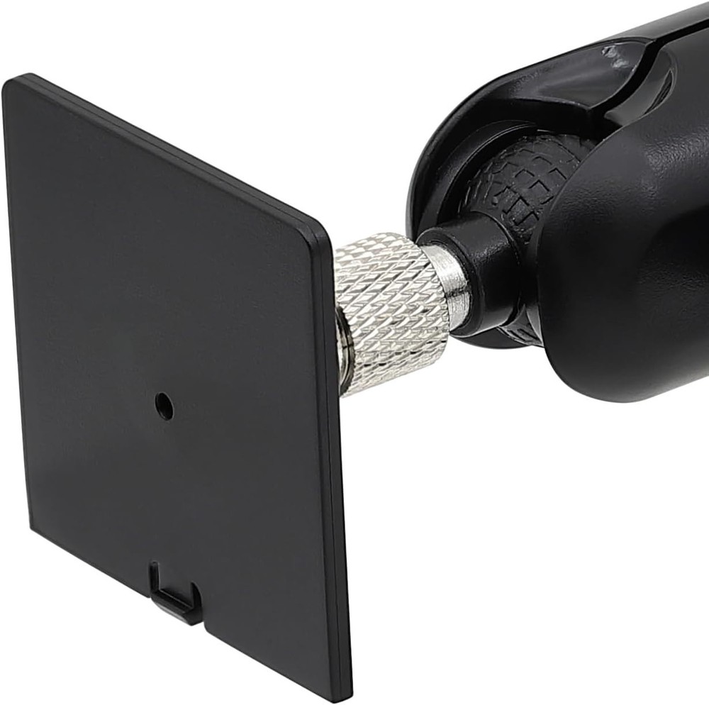 White Plastic Threaded 1/4 Inch Mount Adapters for Ring Solar Panels - 2 Pack