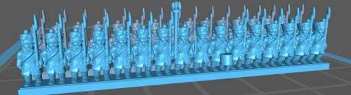 French with Greatcoat - 6mm Minis