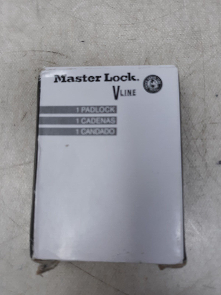 Master Lock 4150Ka Padlock, Keyed Alike, Standard Shackle, Rectangular Brass