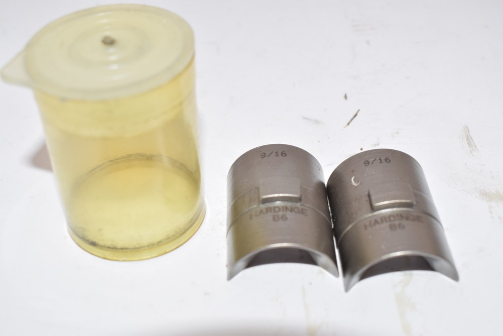Hardinge 9/16'' Round B6 Smooth Collet Pad