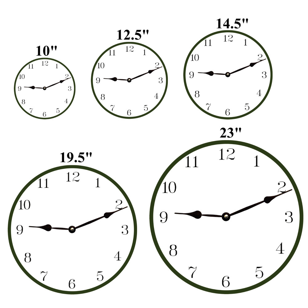 Black Moon Phase Clock
