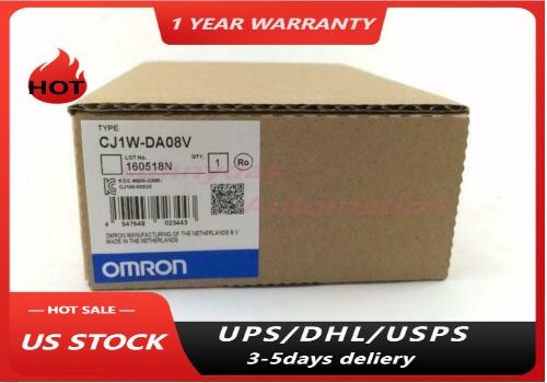 One New Omron CJ1W-DA08V CJ1WDA08V PLC Converter In Box US Free TAX