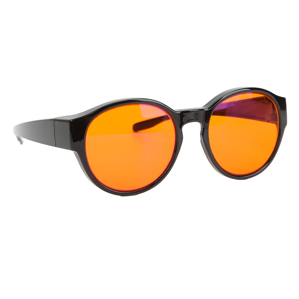 Round Blue Light Blocking Glasses Powerful Professional Filter Prevent Gaming Fa