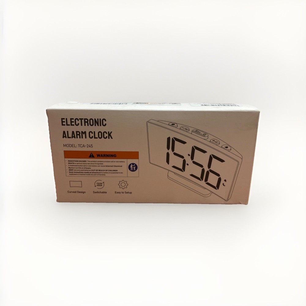 Electronic Alarm Clock Model: TCA- 245