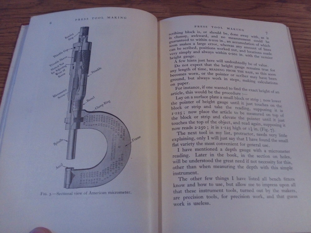Press Tool Making Very scarce vintage book