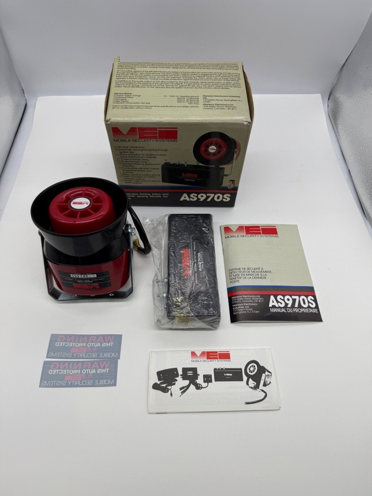 MEI MOBILE SECURITY SYSTEMS AS970S