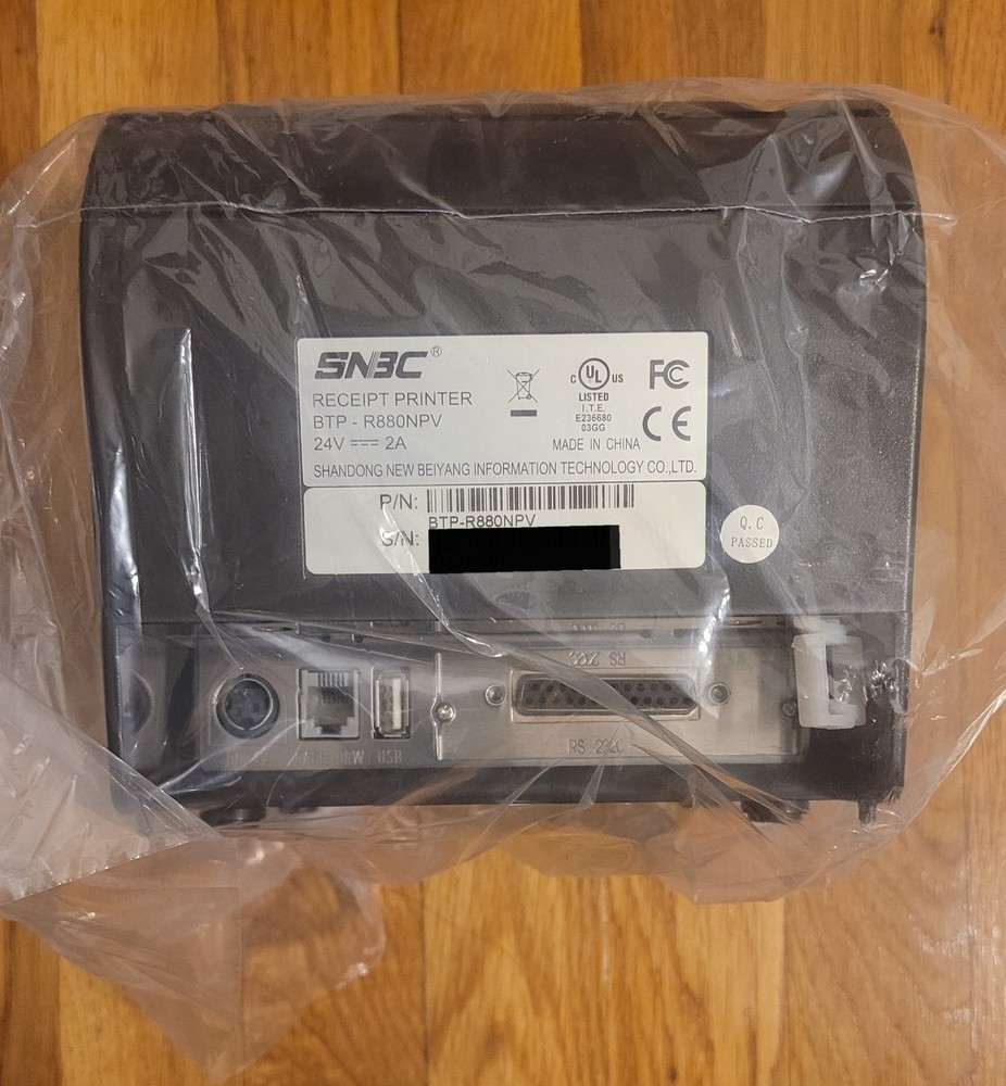 SNBC BTP-R880NPV Printer NEW OPEN BOX