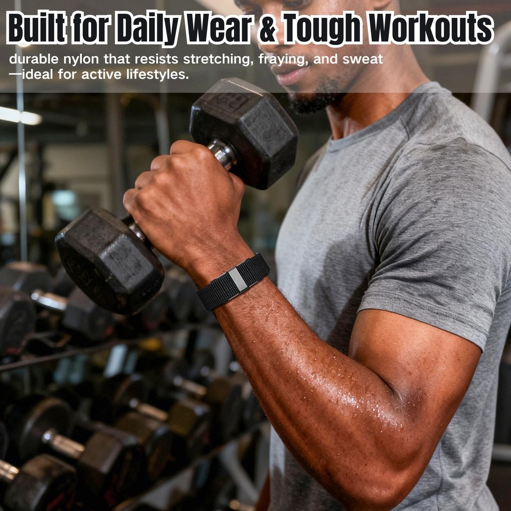 Bicep Bands Nylon Loop Adjustable Sport Compatible with Hume Band