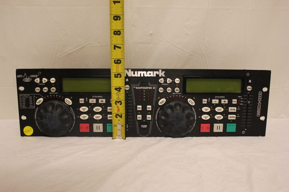 Numark CDN88 Dual CD Player DJ Rackmount System G2