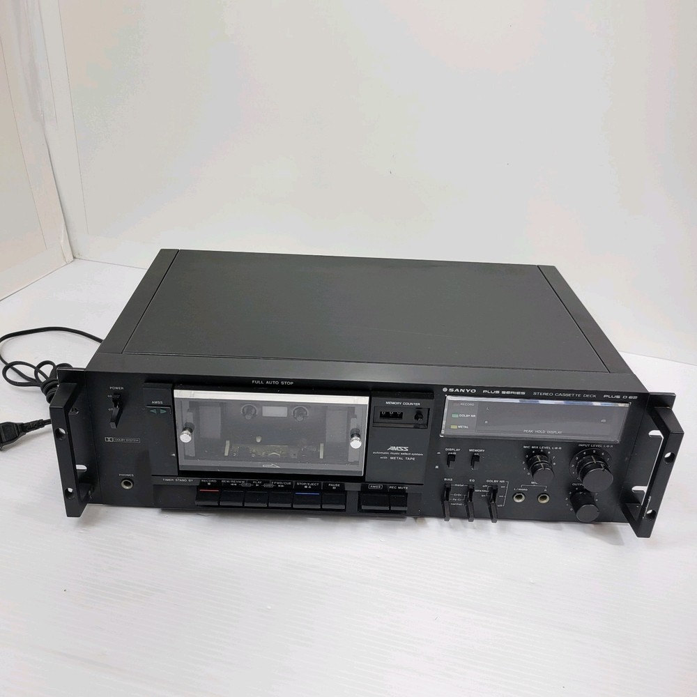Sanyo Plus Series D62 Cassette Deck