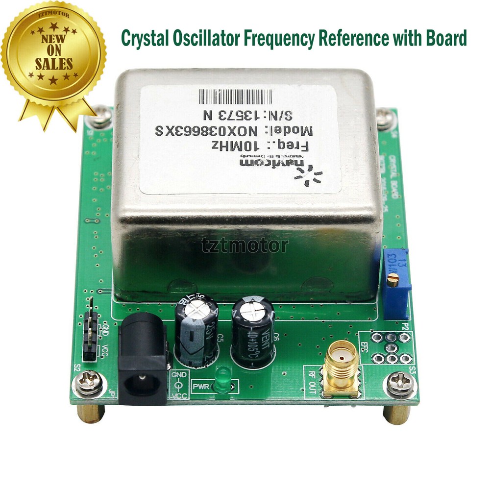 10MHz OCXO Crystal Oscillator Frequency Standard Reference with Board htt55