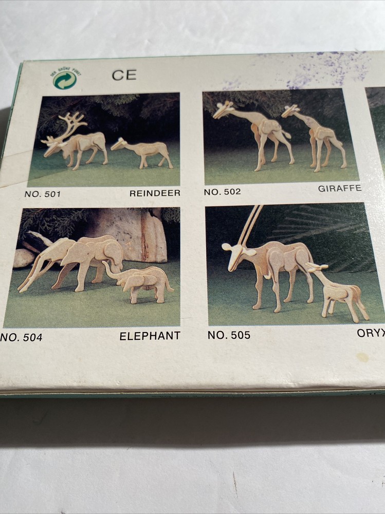 Vintage Oryx 3D skeleton Puzzle Unopened zar