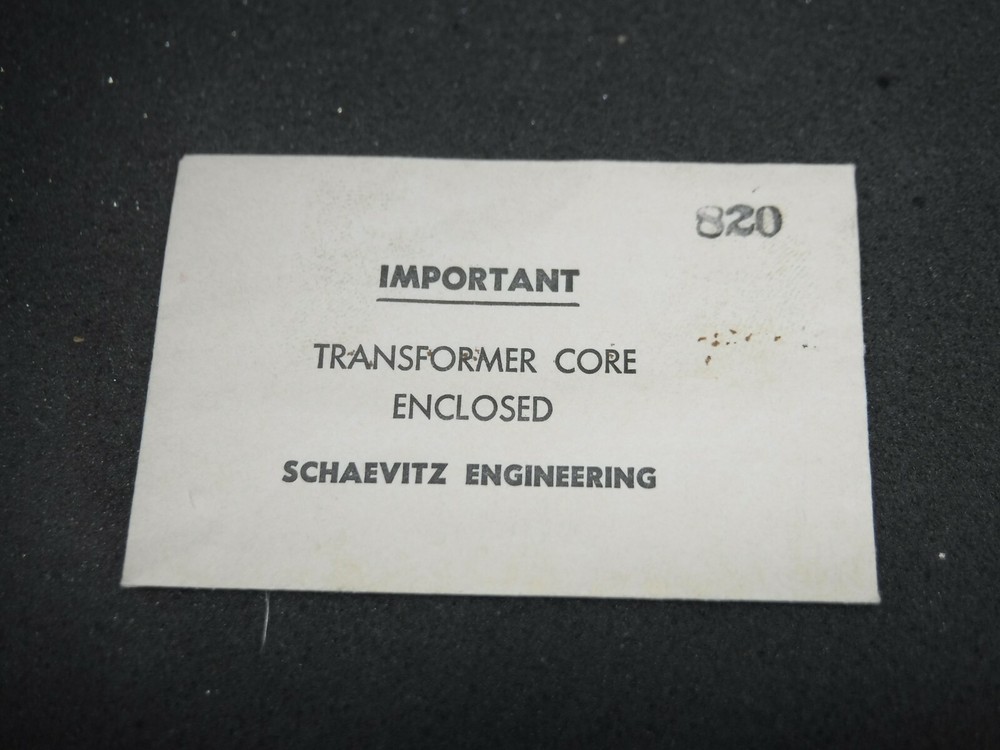 Schaevitz, 500 HPA, Linear Variable Differential Transformers