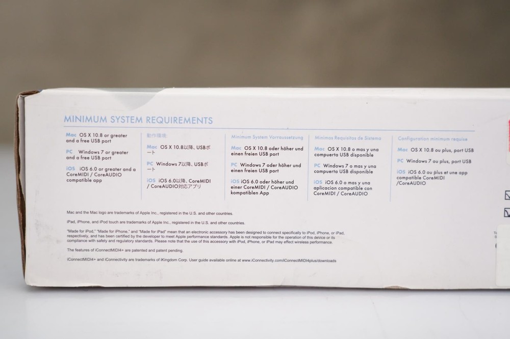 iConnectivity iConnectMIDI 4+ 4-Channel MIDI Interface #56882
