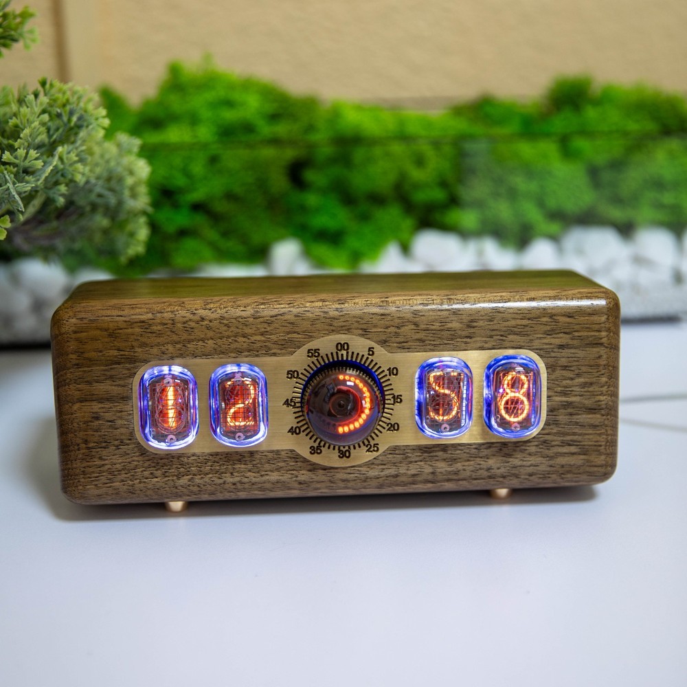 Nixie Tube Clock Pulsar IN-12 + Decatron