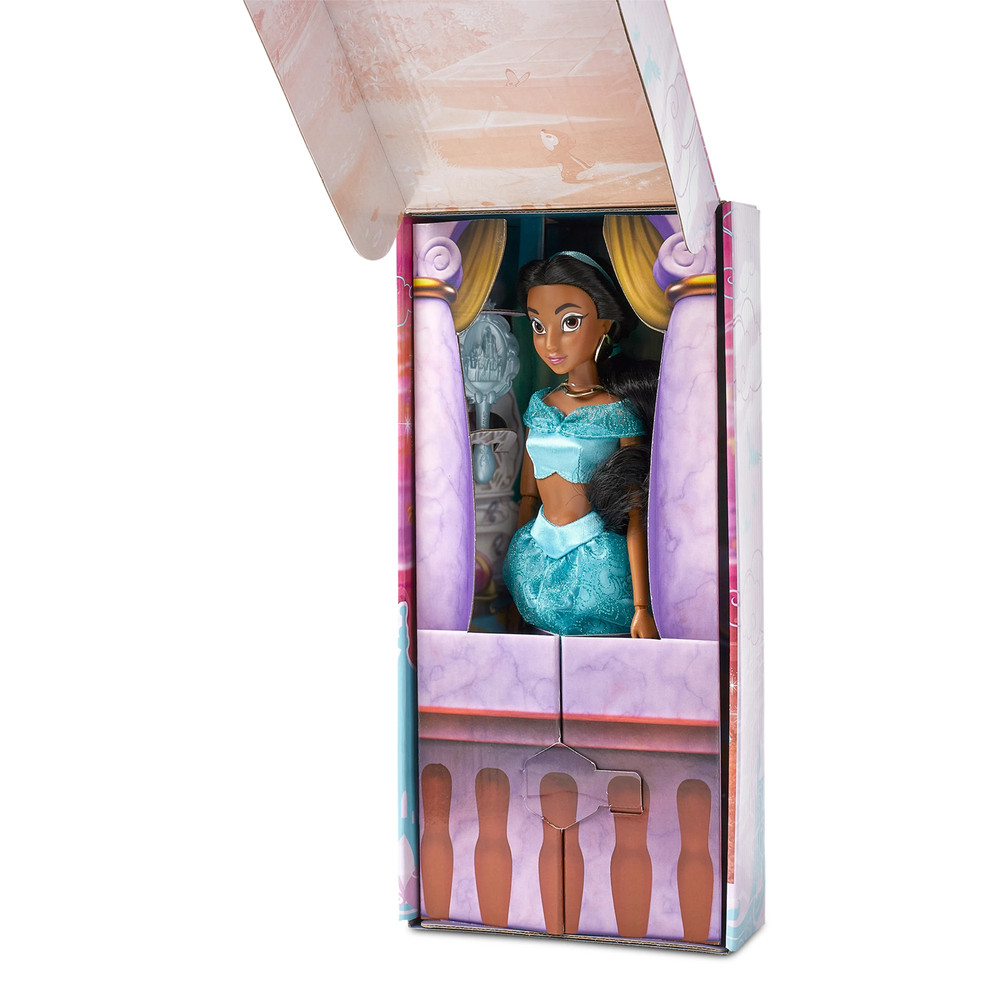 DISNEY STORE JASMINE PRINCESS DOLL AUTHENTIC NEW