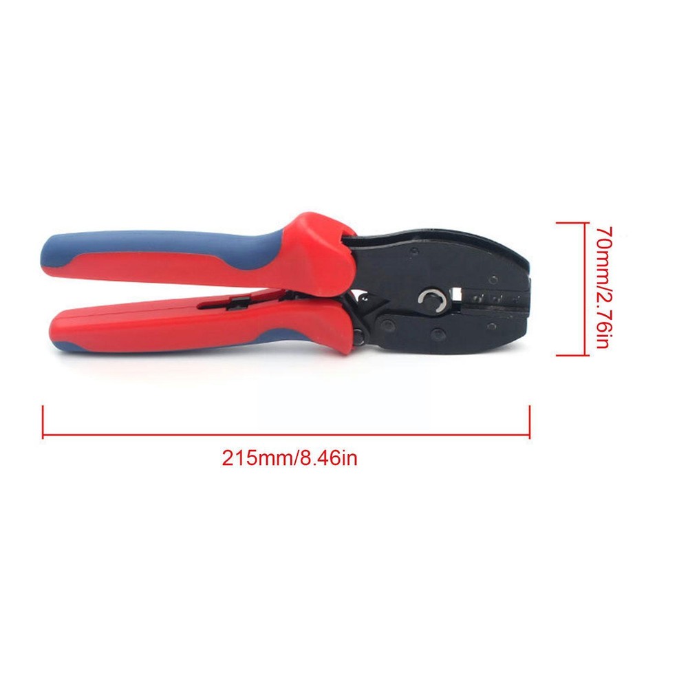 12PCS Solar Panel Cable Connector Crimper PV Crimping Pliers Cable Terminal Tool