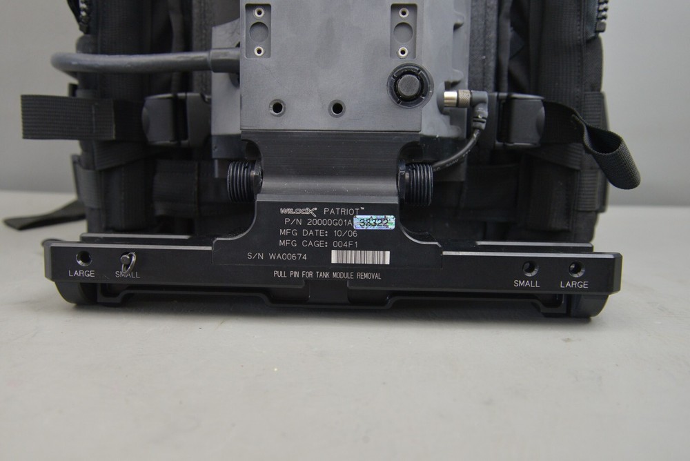Wilcox Patriot 20000G01A Backpack System SCBA, PAPR Operator Service Pack System