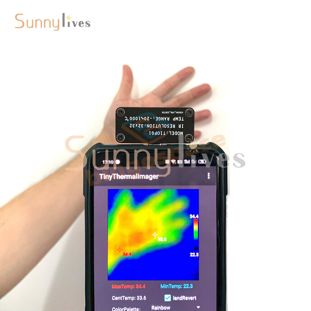Infrared Thermal Imaging Camera IR Imager USB Type-C for Android Mobile Phone