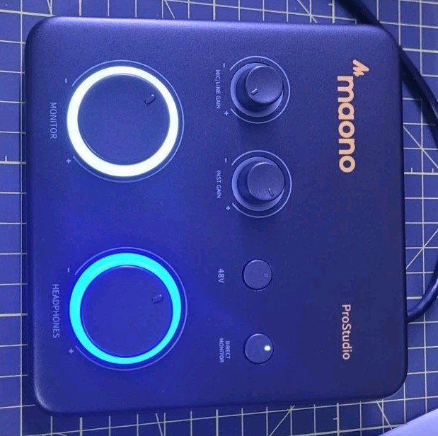 MAONO USB Audio Interface for PC: Interface with XLR Input 24-bit/192kHz OPENBOX