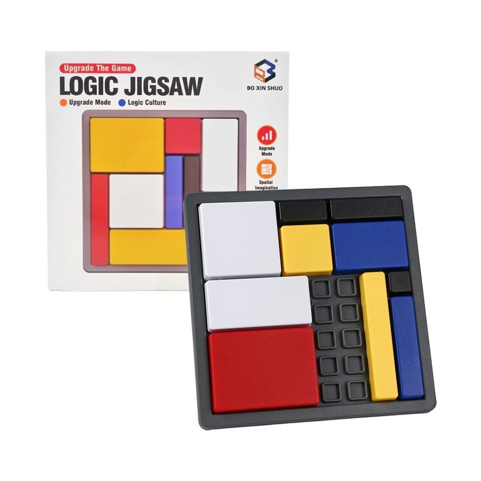 Logic Puzzle Brain Teaser Game For Kids Adults,88 Challenges 4 Difficulty Level