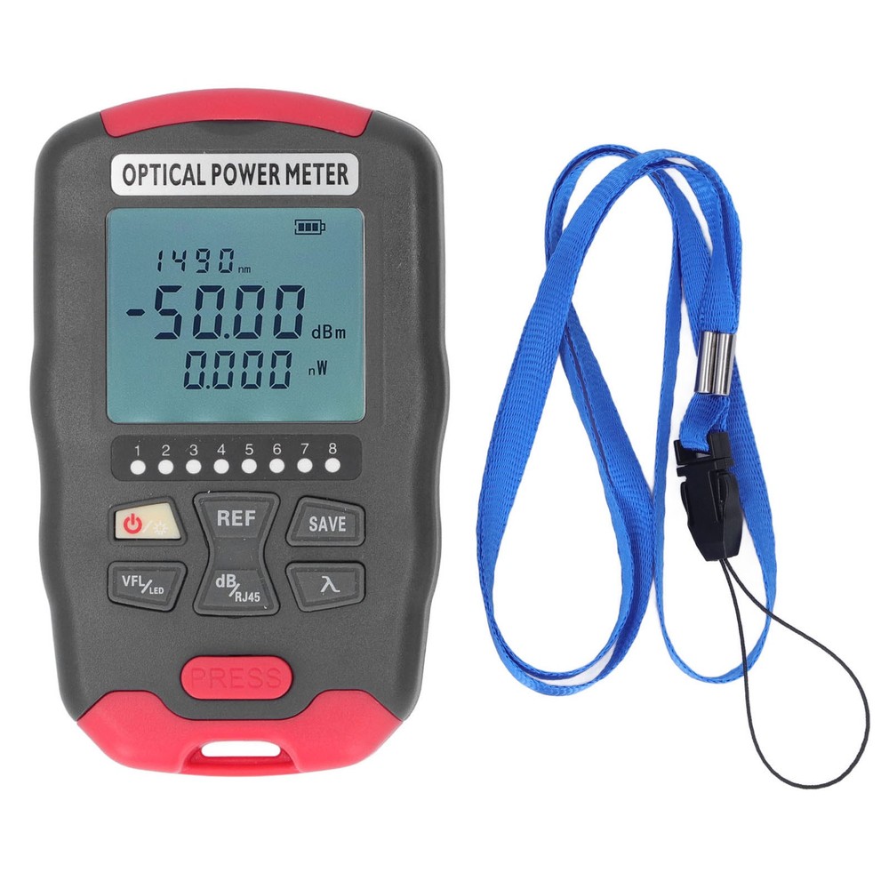 Optical Fiber Power Meter Network Optic Tester Communication Engineering Spares